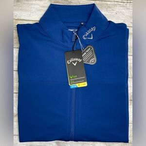 Callaway Pro Spin Golf Vest - Galaxy Blue - Opti-Dry - Men’s Large New With Tags